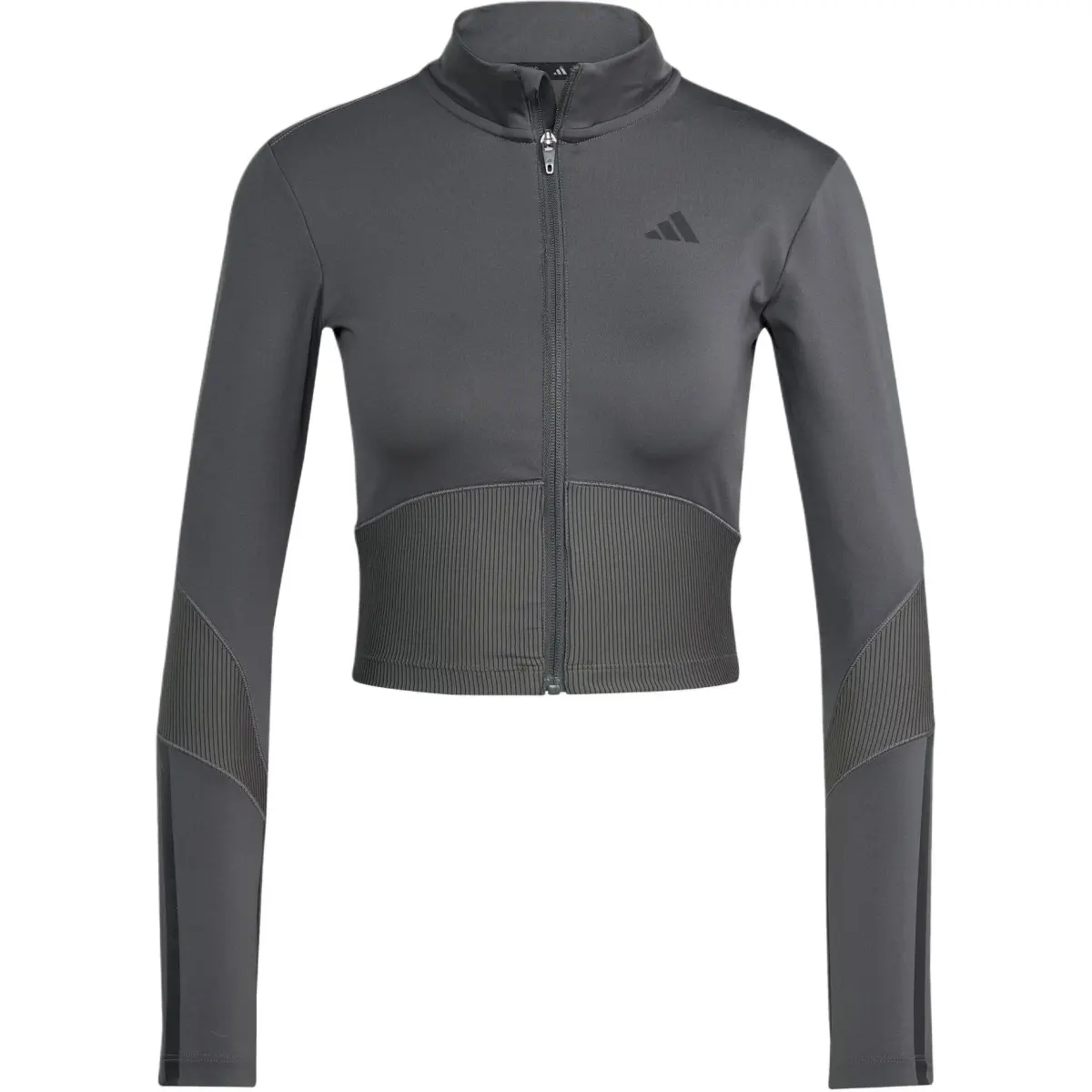 Adidas Hyperglam RIB ZIP THRU COVER UP Jacket Women's