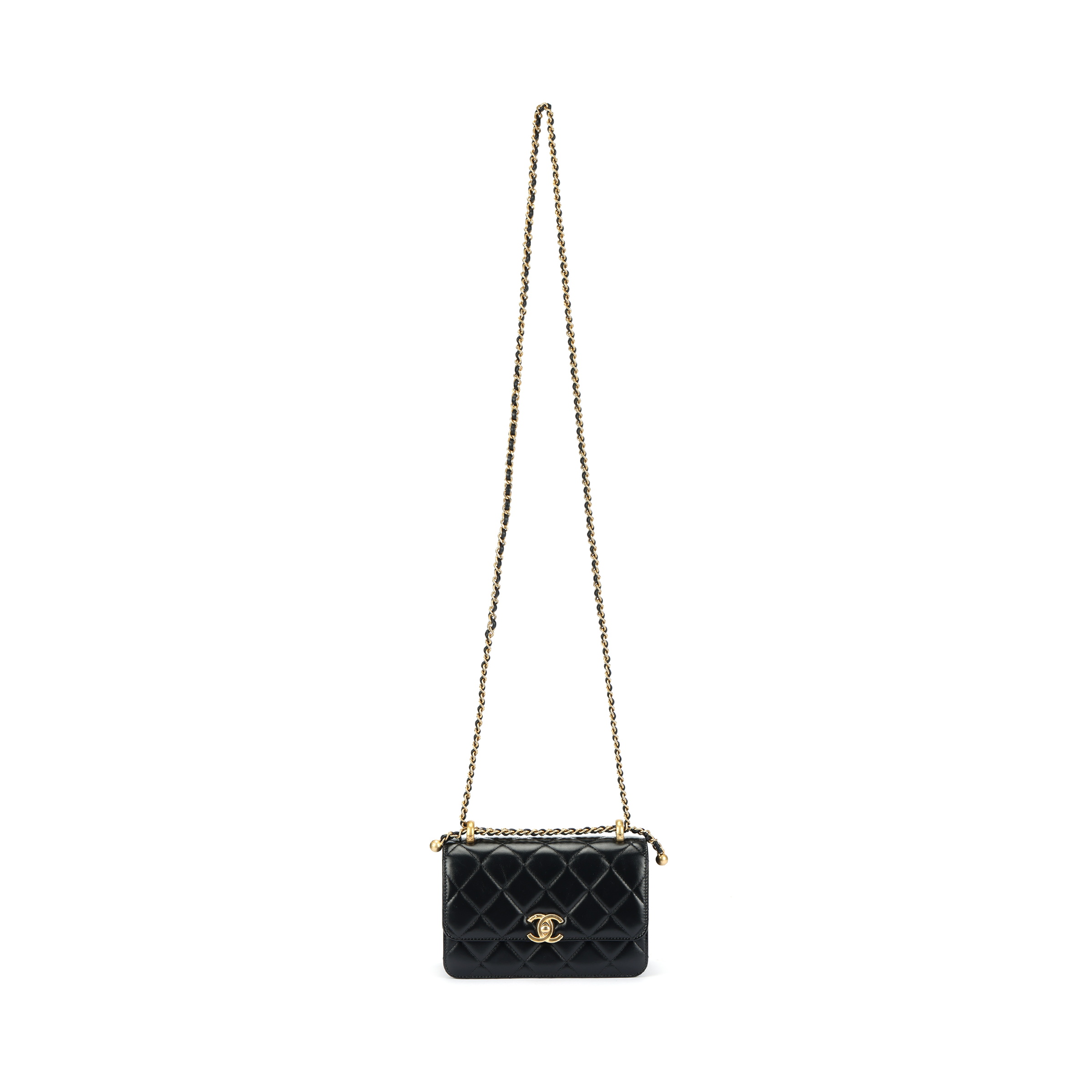 Женская сумка Chanel 19Bag (черная)