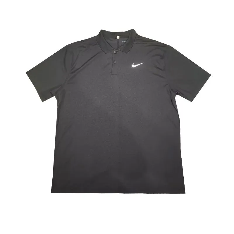 Nike Polo Shirts Men's Black Lapel Moderate Other