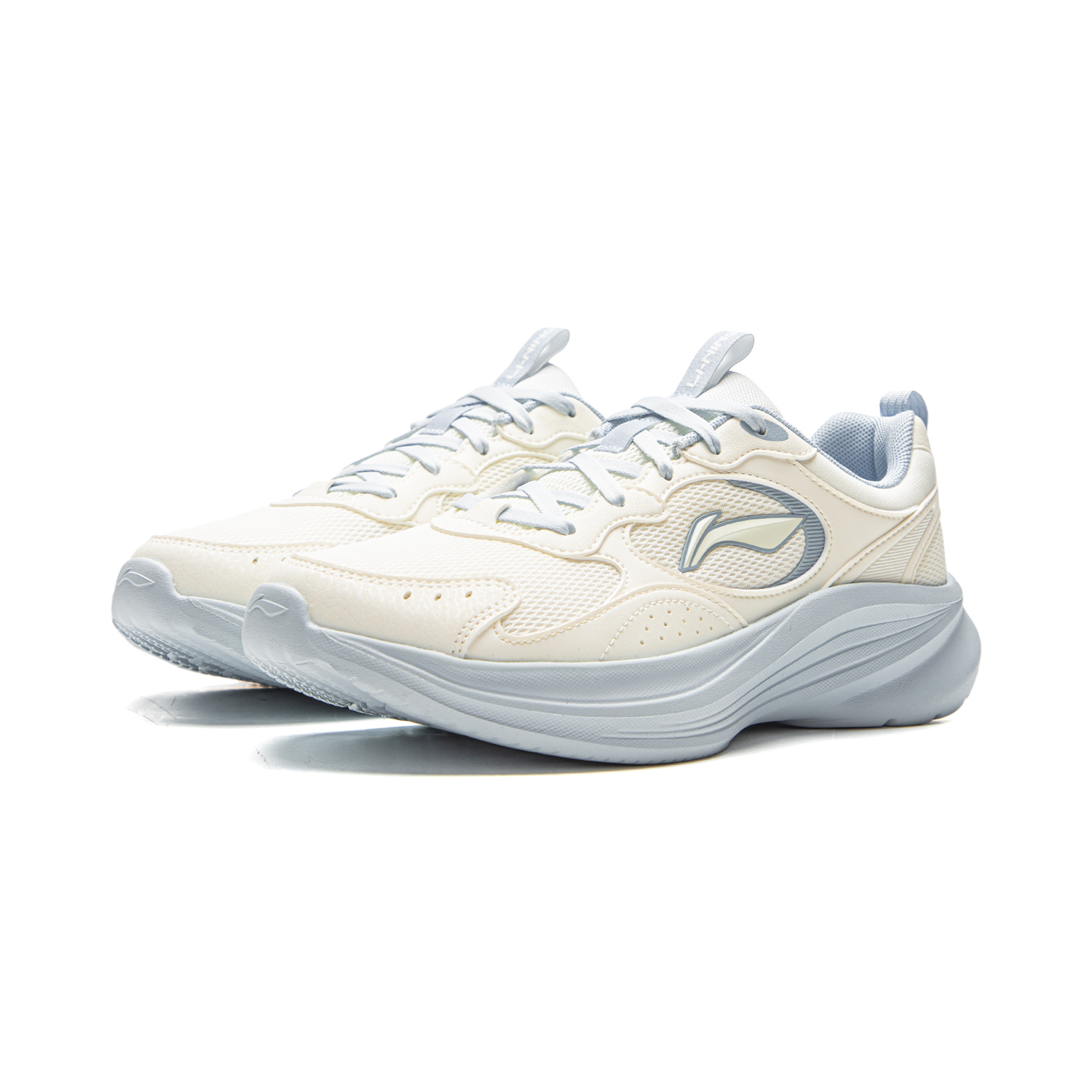 Li Ning Light Breeze V2 Cushioning Slip Resistant Abrasion Resistant Lightweight Rebound Low top Casual Running Shoes