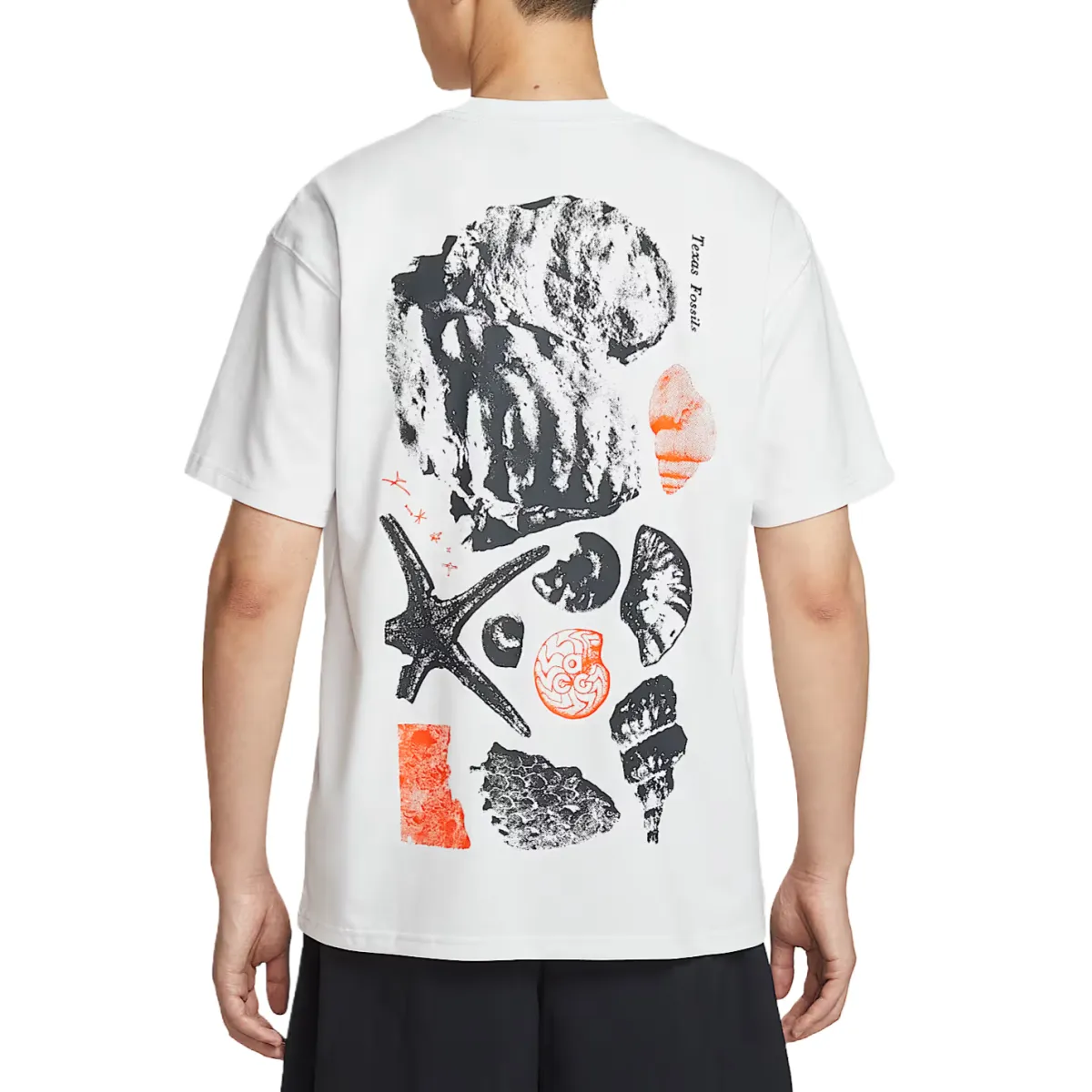 Nike Dri-Fit T-Shirts Men's White Crew Neck Moderate