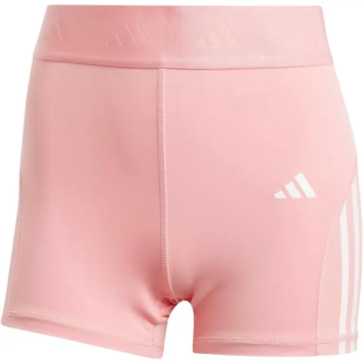 Adidas Women's Hyperglam 3 Inch Leggings Semi Pink Spark/White
