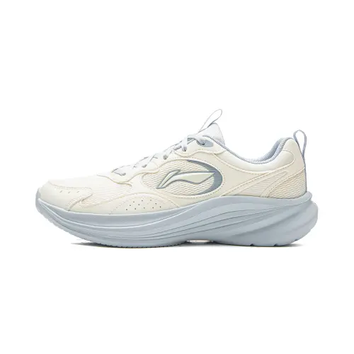 Li Ning Light Breeze V2 Cushioning Slip Resistant Abrasion Resistant Lightweight Rebound Low top Casual Running Shoes