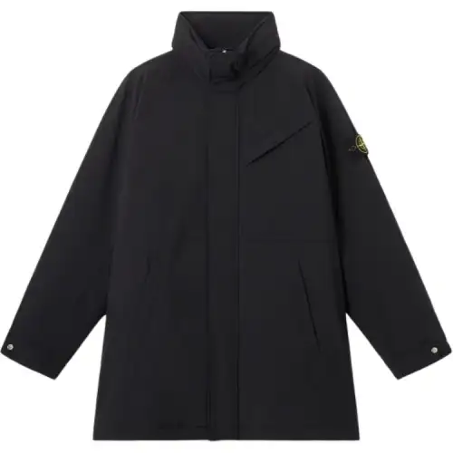 STONE ISLAND Jackets & Coats Men's Black