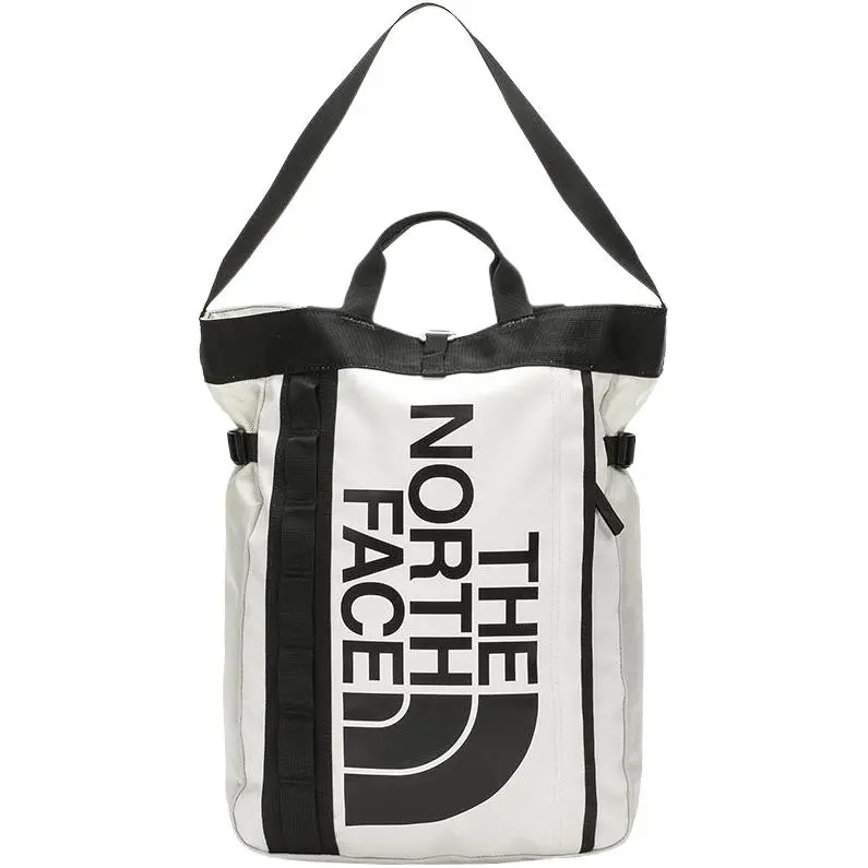 THE NORTH FACE Backpack Double Shoulder Outdoor Bag Nylon White Unisex