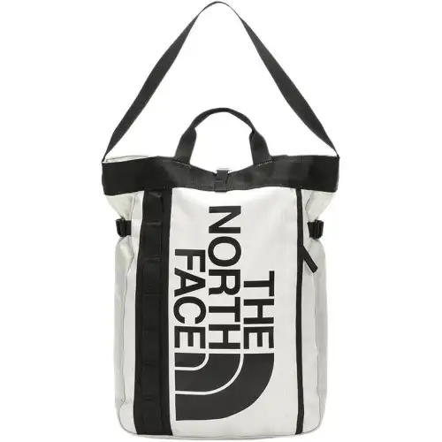 THE NORTH FACE Backpack Double Shoulder Outdoor Bag Nylon White Unisex
