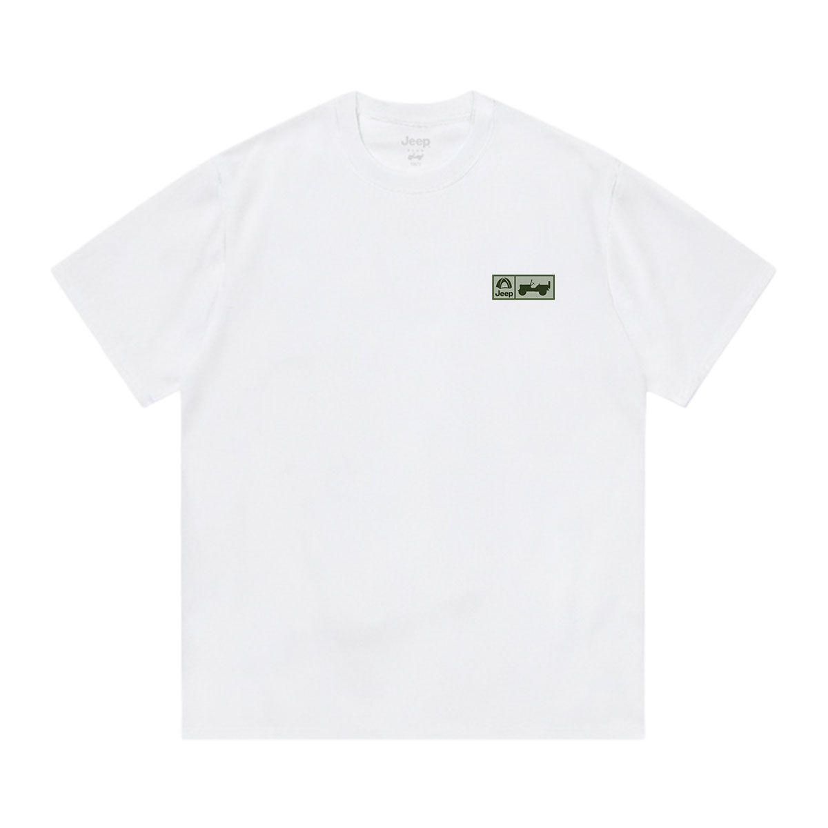 Футболка Jeep Cotton T-shirt (зеленая)