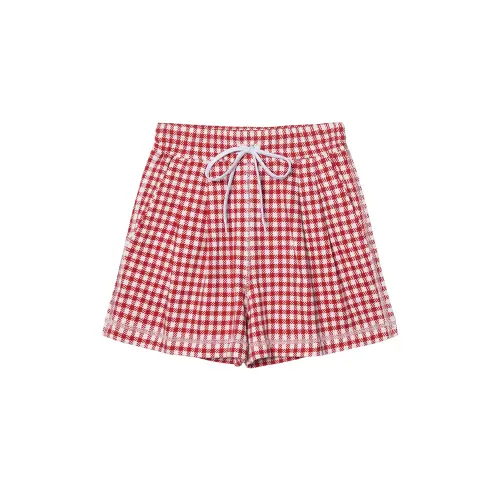 MIU MIU SS22 Casual Shorts Women's Red