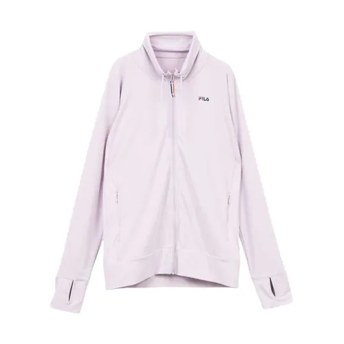 FILA Jackets Women's Pink Stand Collar Moderate Other
