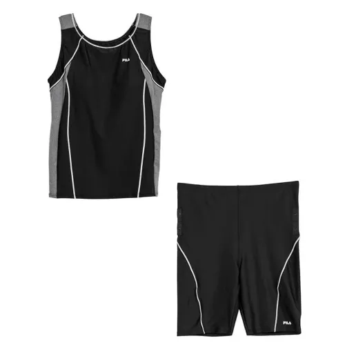 FILA Swimsuit Sets Men's 2 Pack Black+Gray Moderate