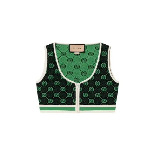 GUCCI Tank Tops Women's Green Other