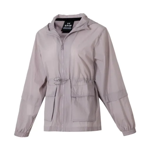 Under Armour Jackets Women's Pink Hooded Moderate Other