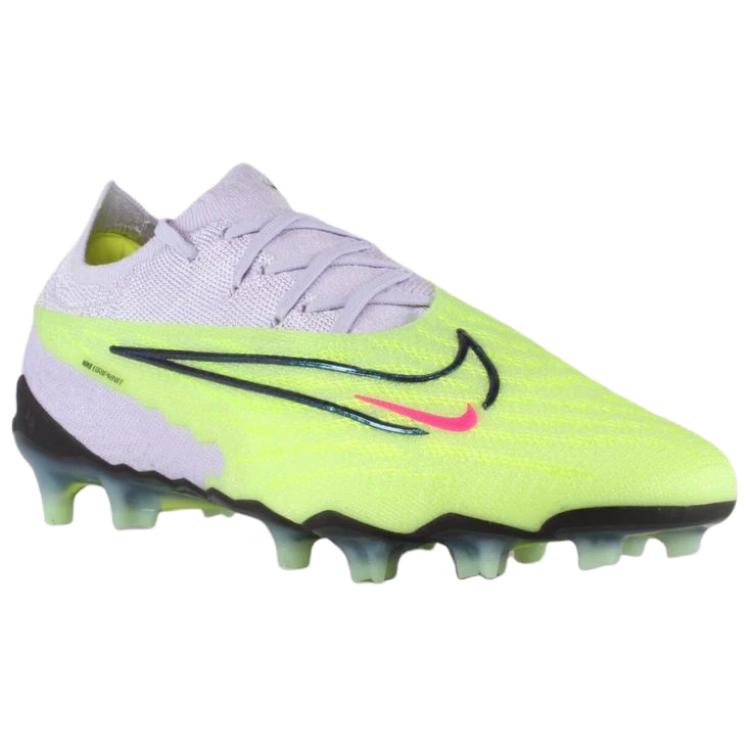 Nike Phantom GX Elite Abrasion Resistant Abrasion Resistant Soccer Shoes Men’s Gray Yellow