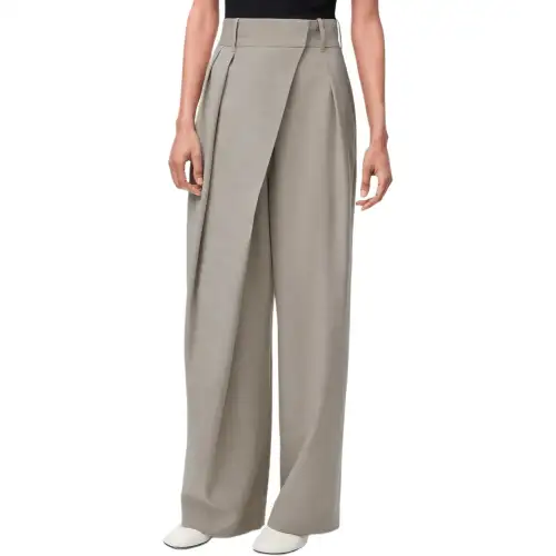 LOEWE Asymmetric Pleated Trousers