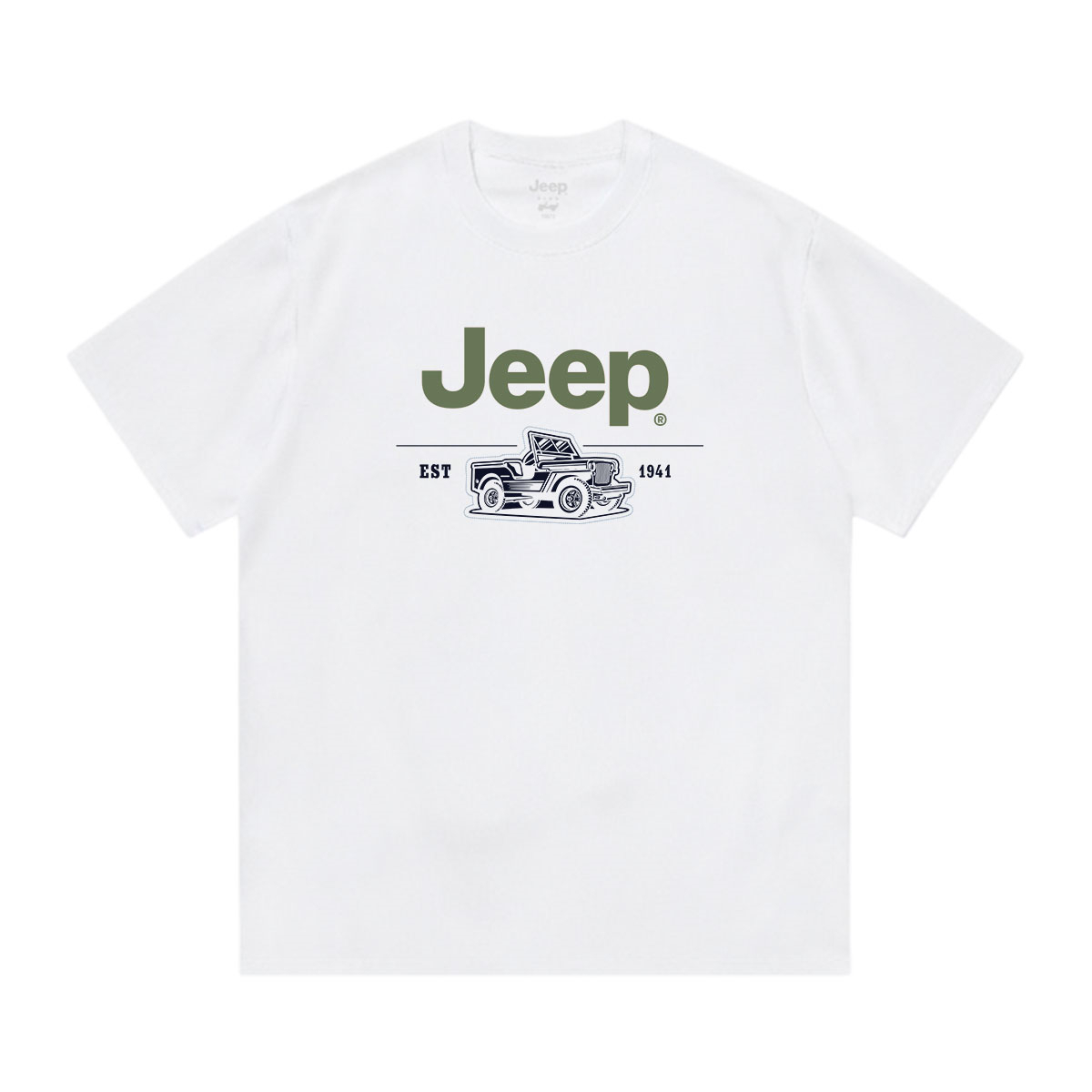 Футболка Jeep Logo (синяя)