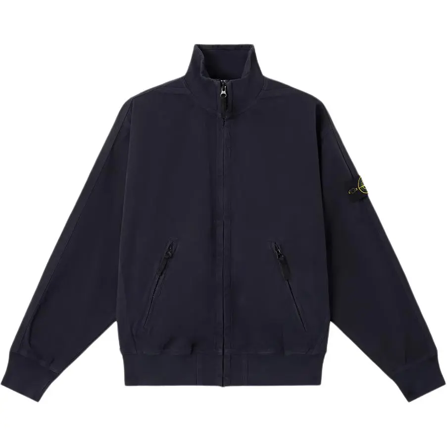 Stone Island zip-fastening welt-pockets sweatshirt