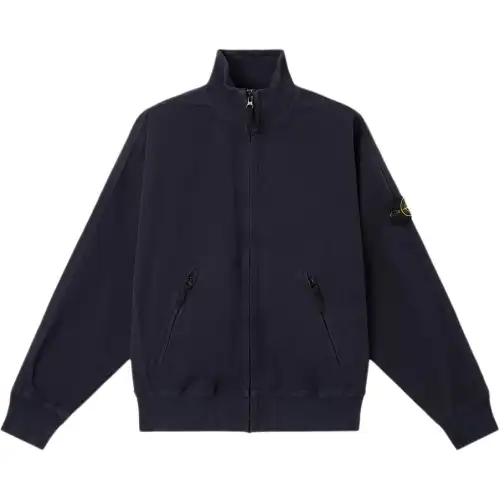 Stone Island zip-fastening welt-pockets sweatshirt