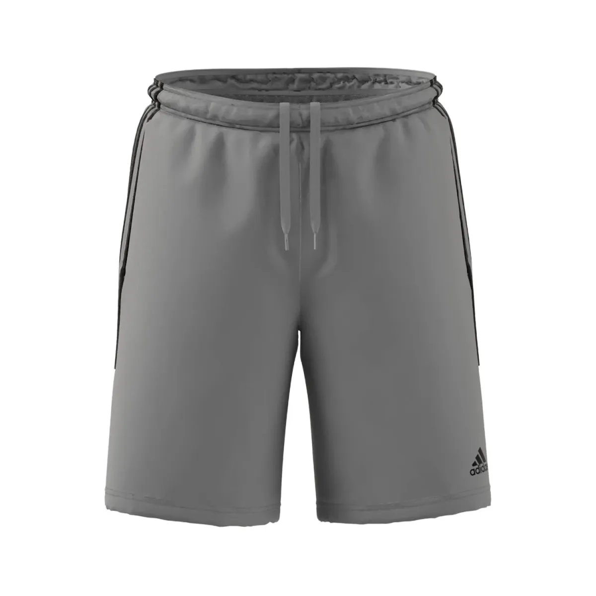 Adidas Casual Shorts Men's Pure Gray/Black Moderate