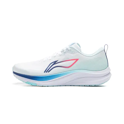 Li Ning Red Hare 8 Low top EVA Running Shoes Men's White Blue