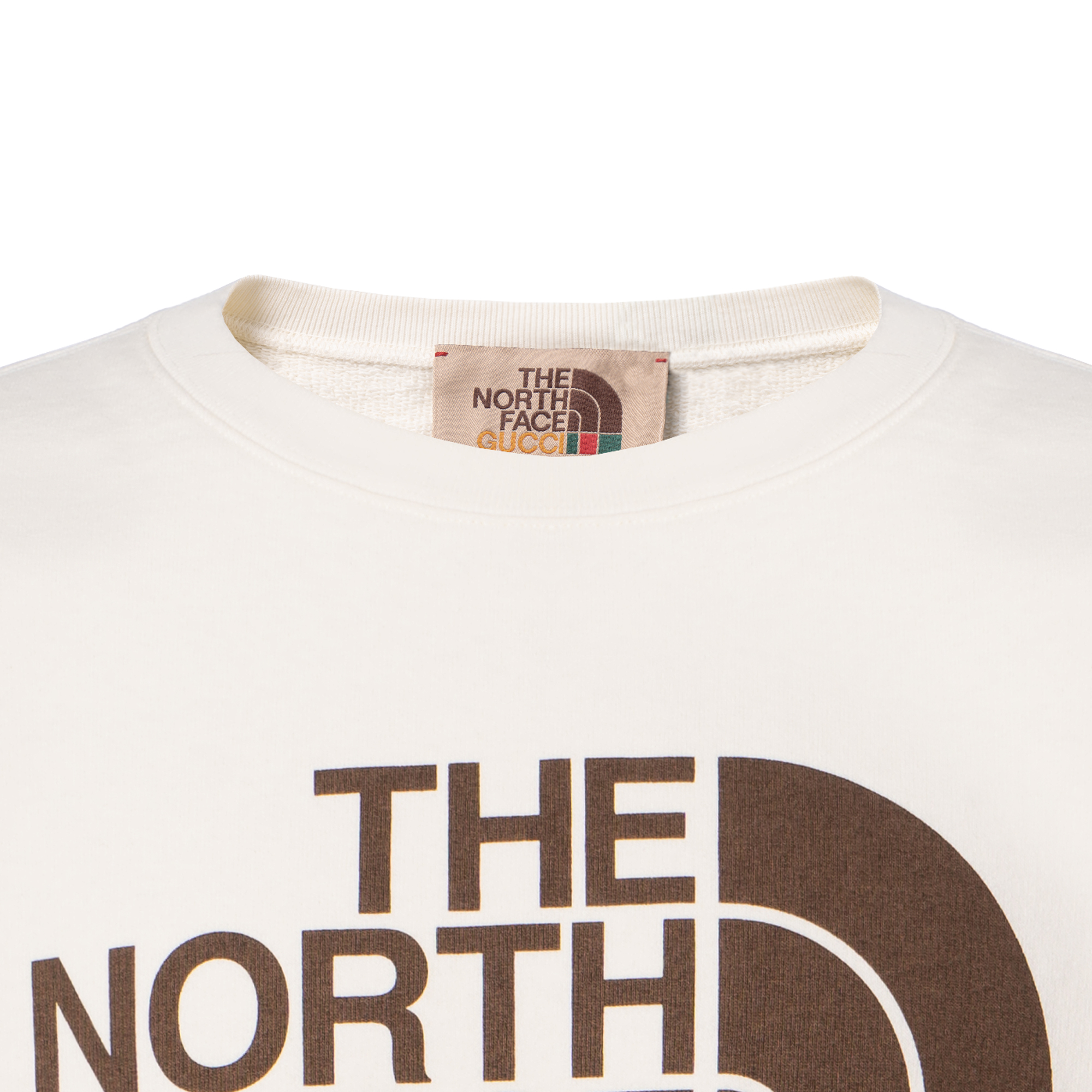 Мужское худи Gucci x The North Face (белое) — фото 7
