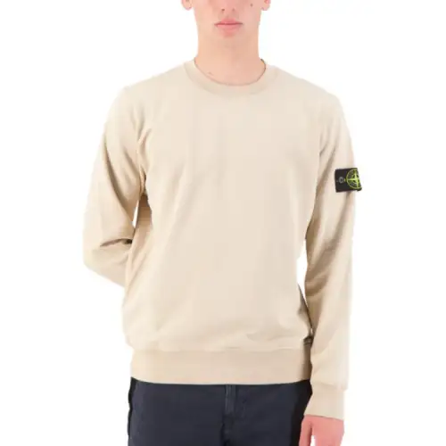 STONE ISLAND Compass patch Crew neck Sweatshirt