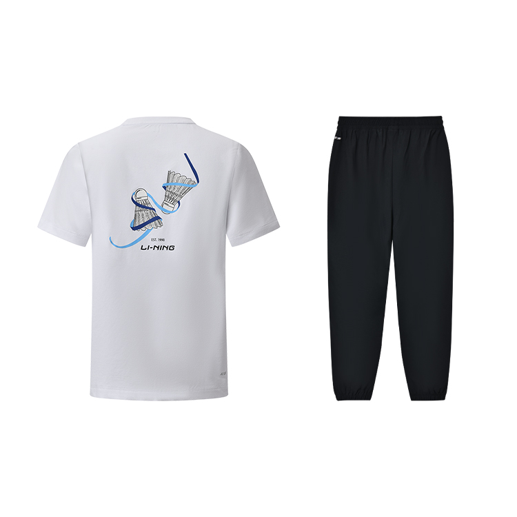 Li Ning Casual Sportswear Unisex White Black