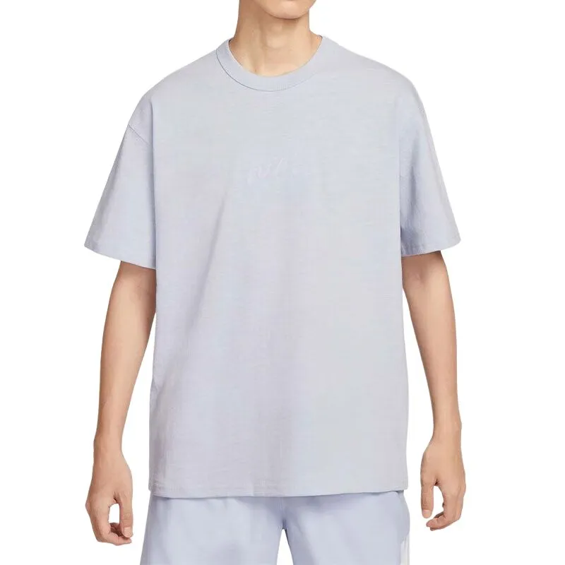 Nike T-Shirts Men's White Crew Neck Moderate