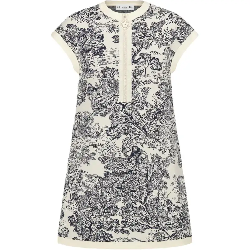 DIOR Dioriviera FW25 Short Sleeved Dress Women's