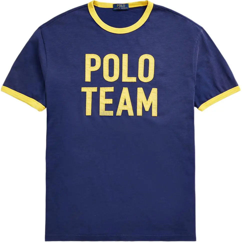 Polo Ralph Lauren T Shirt Classic Version Men's Marine Blue