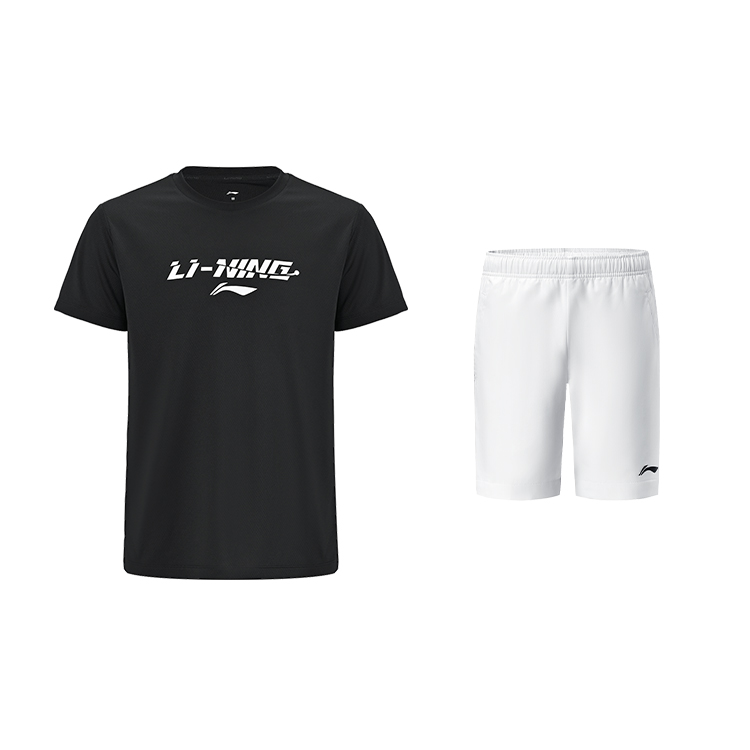 Li Ning Casual Sportswear Unisex Black White