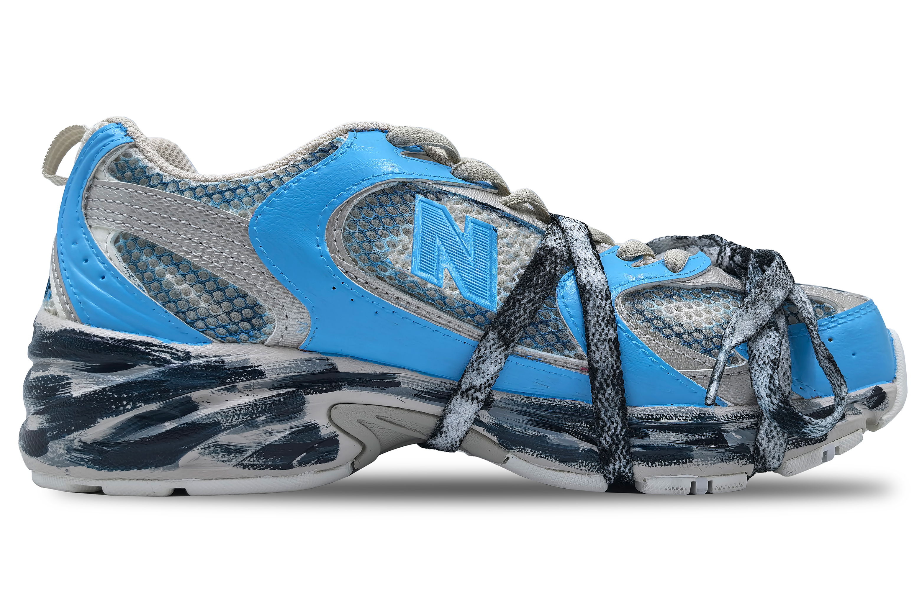 New Balance NB 530 Cushioning Quick Dry Lightweight Low top Running Shoes Unisex Sapphire Blue