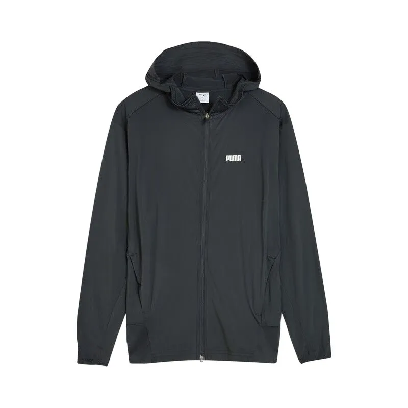 PUMA Jackets Men's Gray Hooded Moderate Other