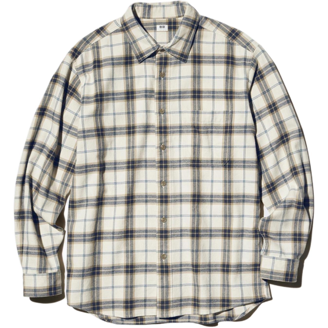 Рубашка UNIQLO (в клетку)