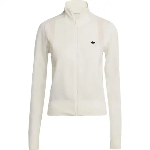 Adidas Originals zip-front ribbed cardigan