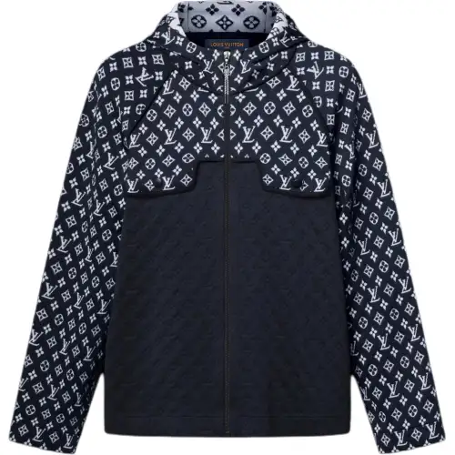 Louis Vuitton Monogram Jacquard Knit Hoodie