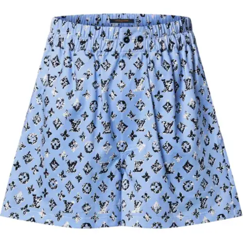 Lv Graphic Monogram Boxer Shorts