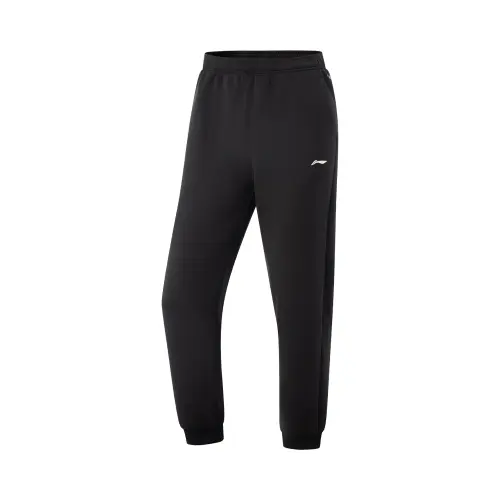 Li Ning Fitness Series Knitted Sweatpants Women's Black