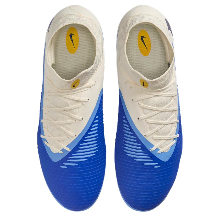 Nike Phantom 6 Abrasion Resistant Breathable Soccer Shoes Unisex Blue