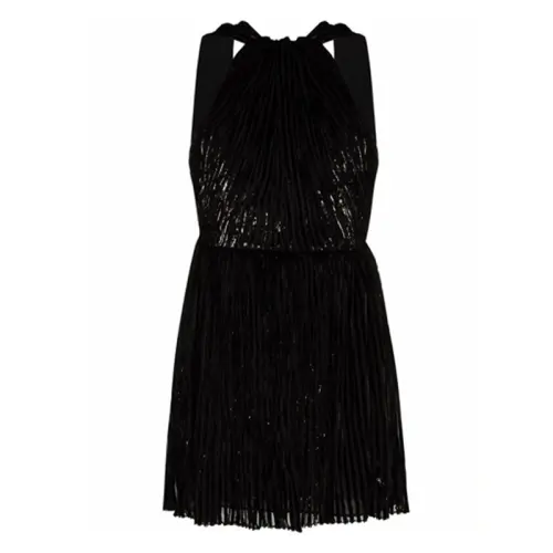 SAINT LAURENT Sleeveless Dress Women's Black