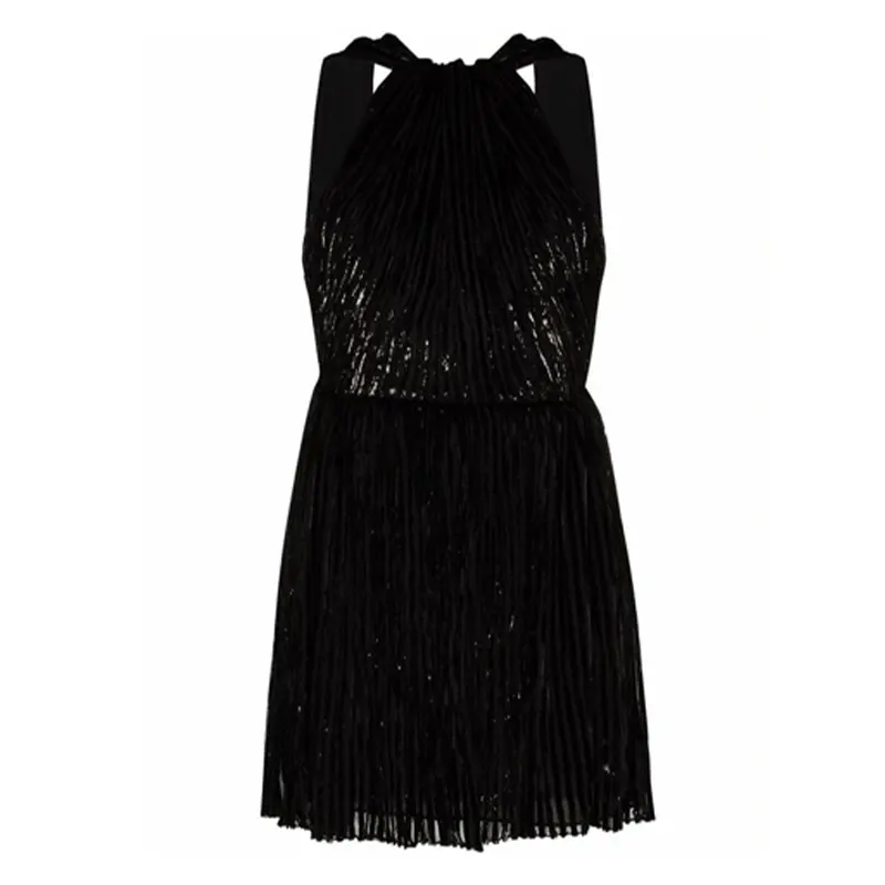 SAINT LAURENT Sleeveless Dress Women's Black