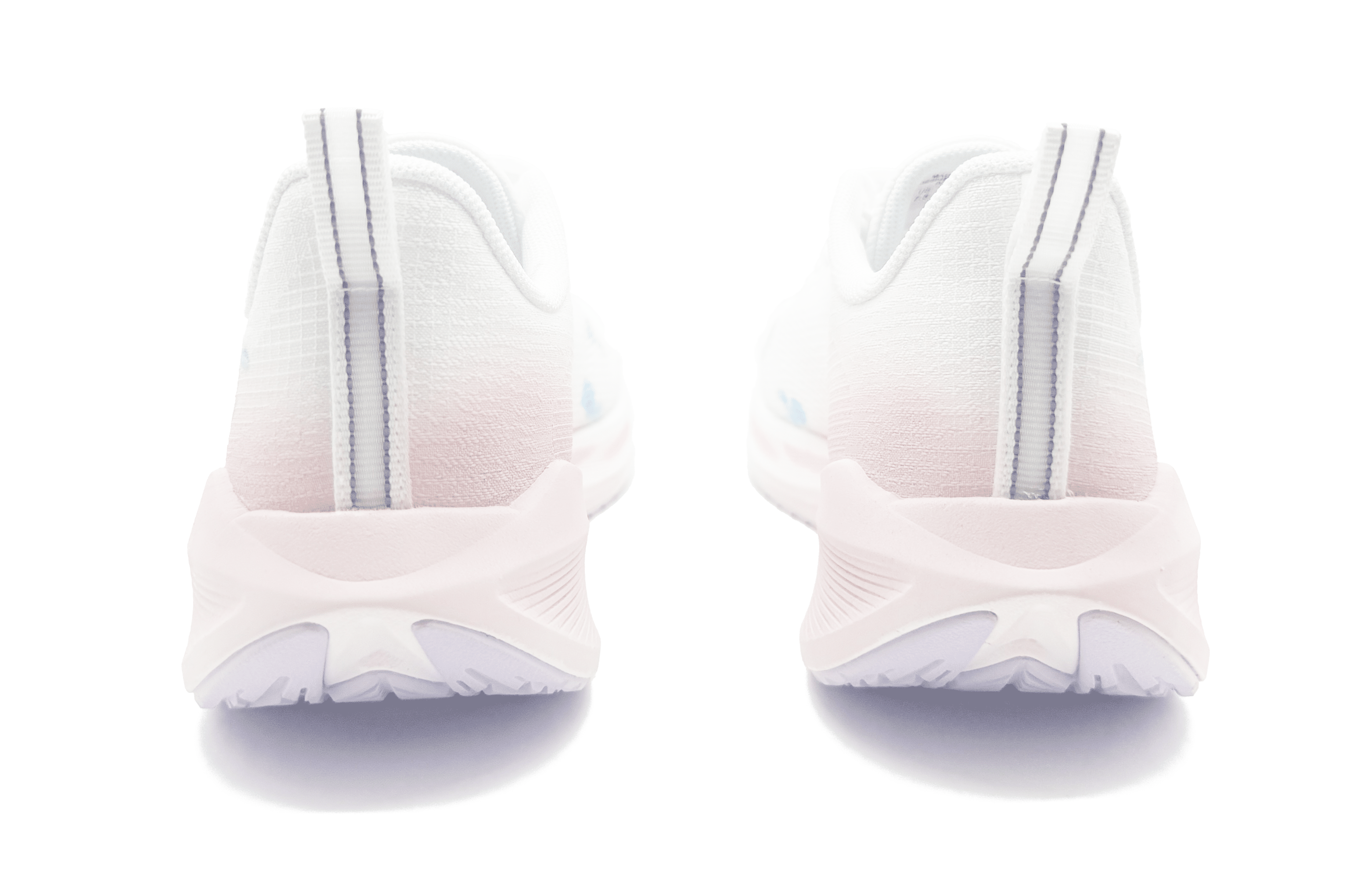 Li Ning Wuyue Cushioning Slip Resistant Low top Casual Marathon Training Running Shoes Women’s Pink White