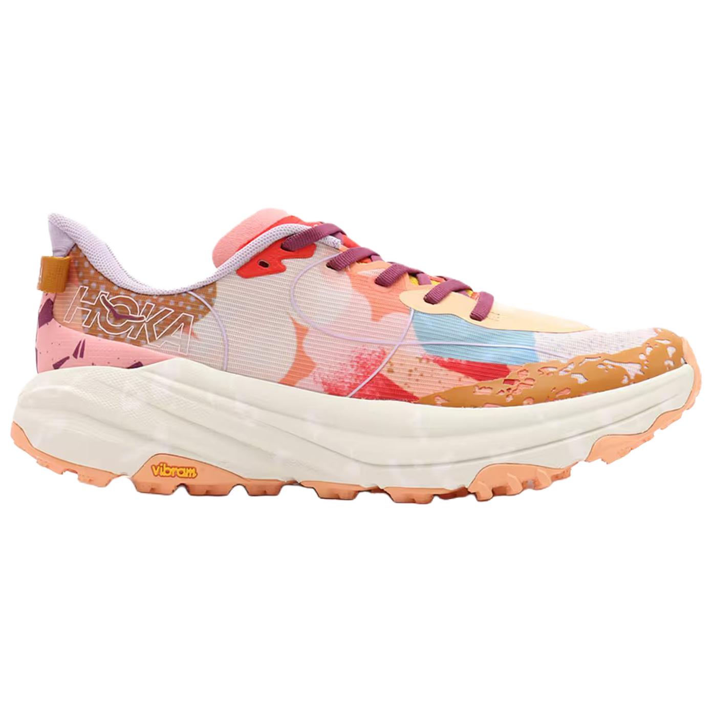 STUDIO PROBA x HOKA ONE ONE Speedgoat 6 Abrasion Resistant Low top Running Shoes Unisex Beige Orange