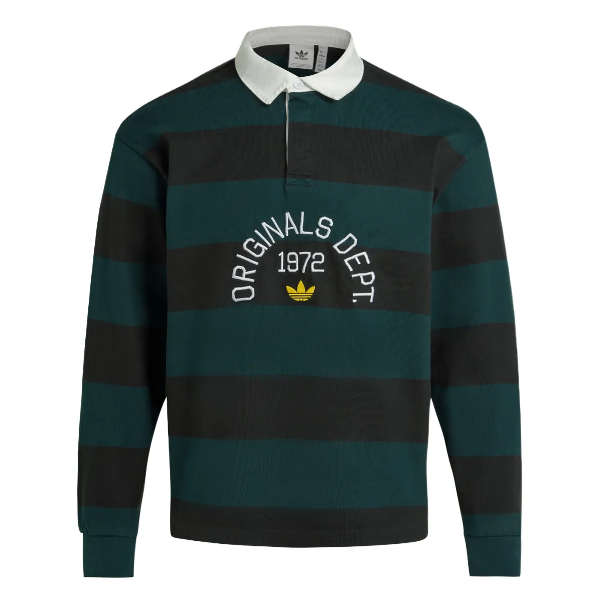 Adidas Originals Polo Shirt Men's Black/Aurora Ivy Green