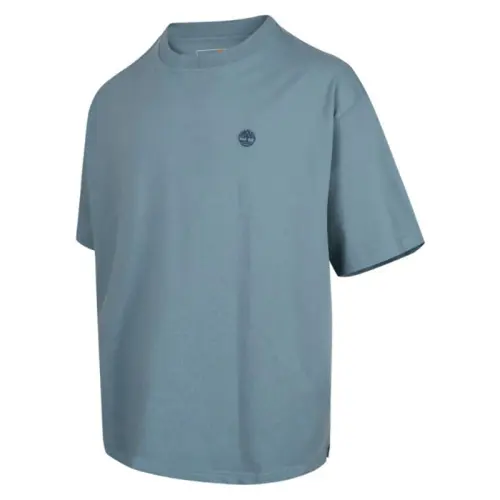 Timberland T Shirts Men's Blue Crew Neck Moderate