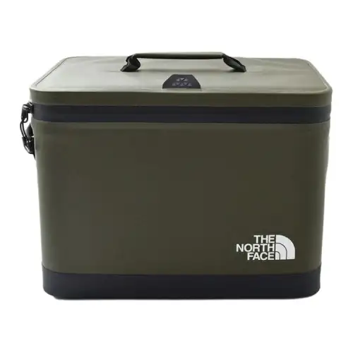 The north face, nylon green storage box for men and women, for beloved