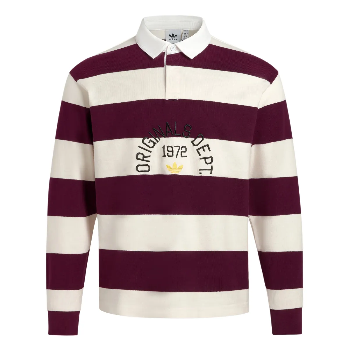 Adidas Originals Polo Shirt Men's Jade White/Dark Reddish Purple