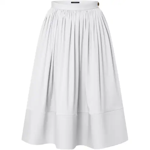 Lv Xxl Hem Maxi Skirt