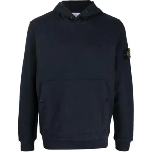 STONE ISLAND Sweatshirts Men's Marine Blue Hooded Moderate