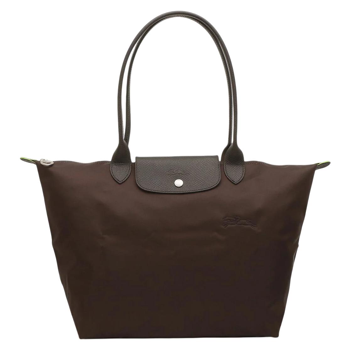 Женская сумка LONGCHAMP Le Pliage Green (коричневая)