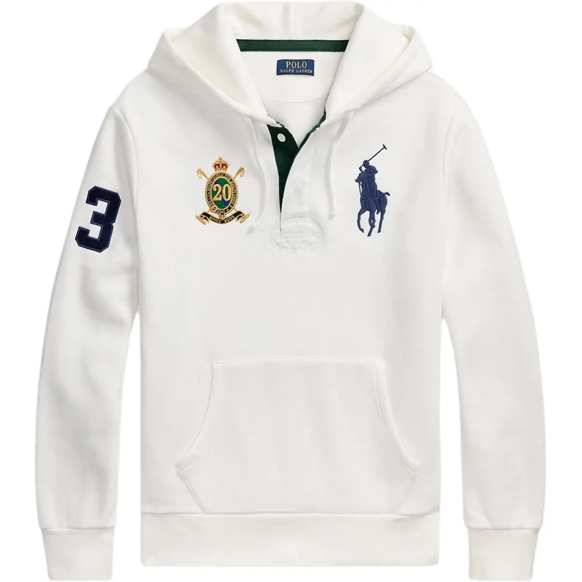 Polo Ralph Lauren Big Pony FW25 Sweatshirt Standard Men's White